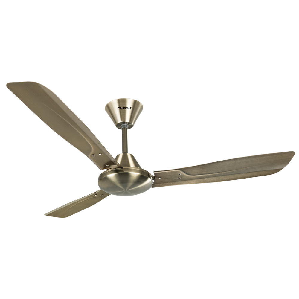 48″ ANTIQUE CEILING FAN – BRASS
