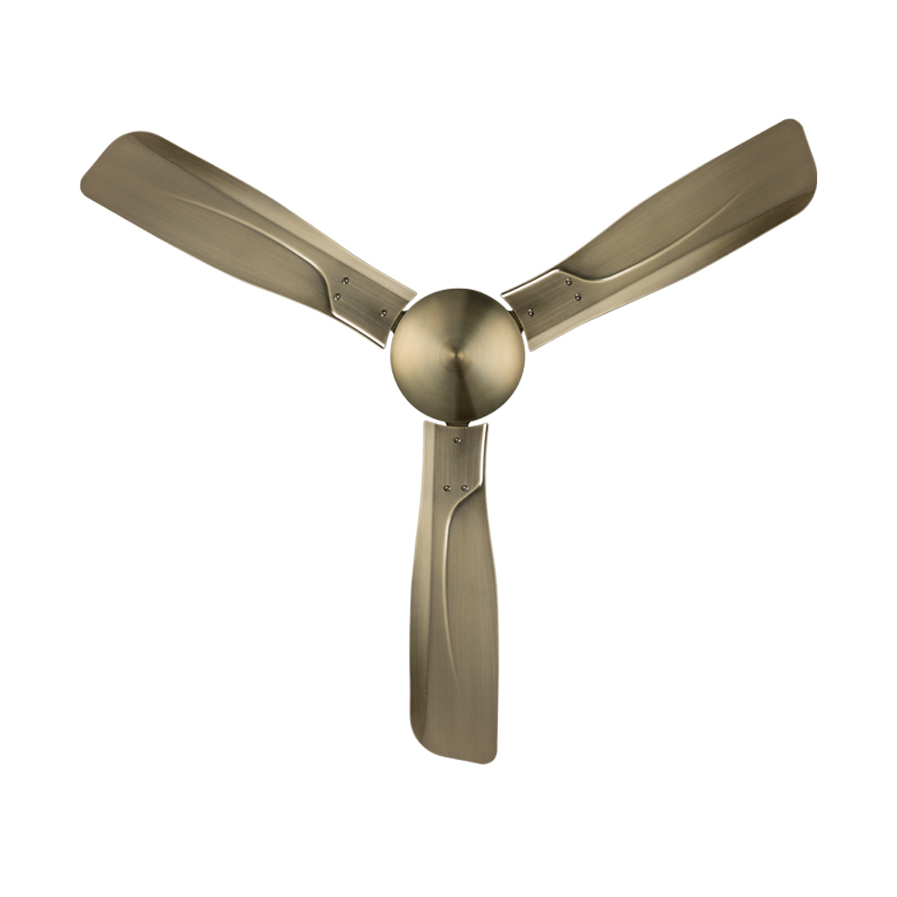 48″ ANTIQUE CEILING FAN – BRASS