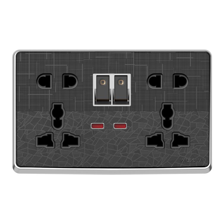 13A DOUBLE SOCKET 10 PIN MULTI LIGHT