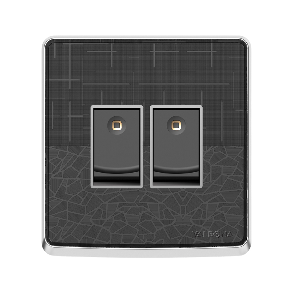 2 GANG 2 WAY SWITCH