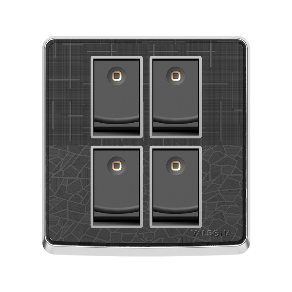 4 GANG 2 WAY SWITCH